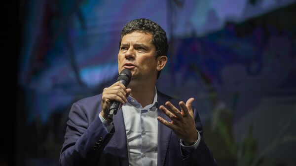 Sergio Moro discursa em São paulo, 22 de janeiro de 2022 - Sputnik Brasil