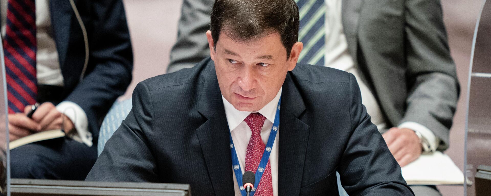 Dmitry Polyansky em fala no Conselho de Segurança das Nações Unidas (CSNU), em 23 de setembro de 2021 - Sputnik Brasil, 1920, 31.07.2022