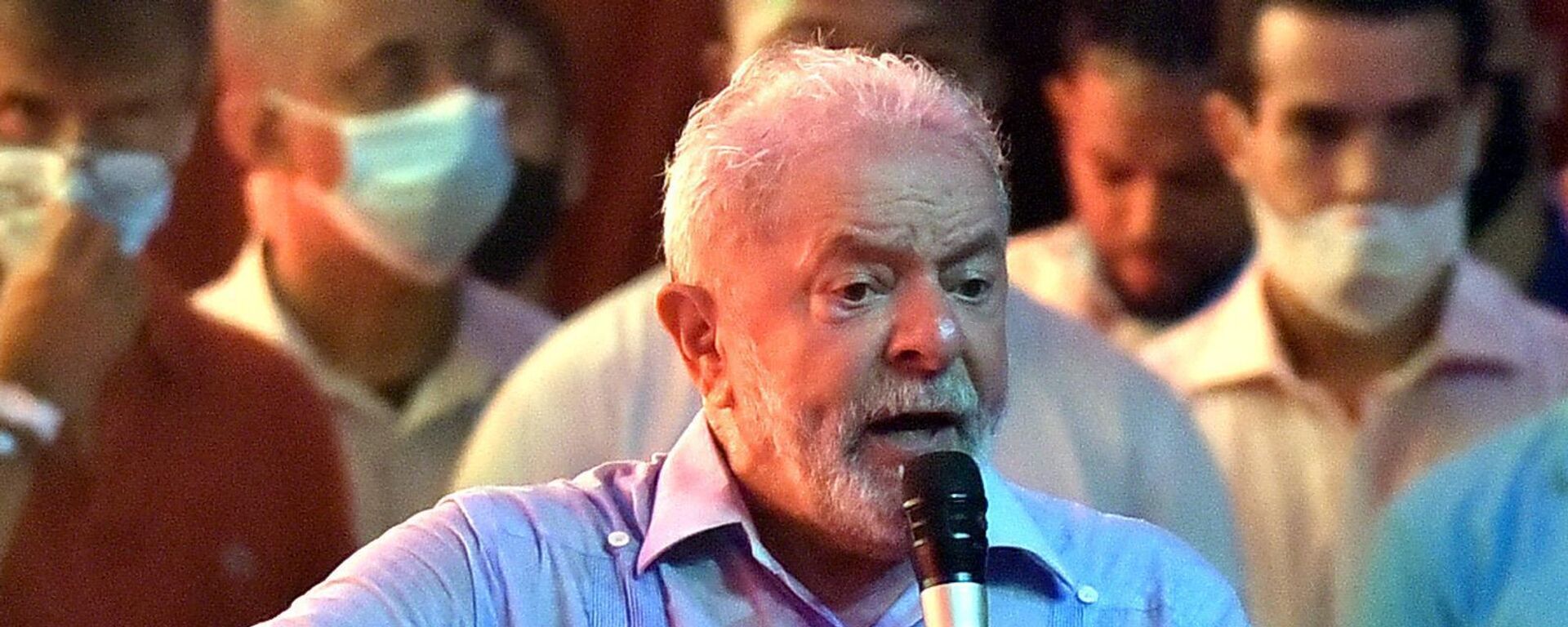Encontro partidário reúne o ex-presidente Lula (PT) em 30 de março de 2022 - Sputnik Brasil, 1920, 25.05.2022