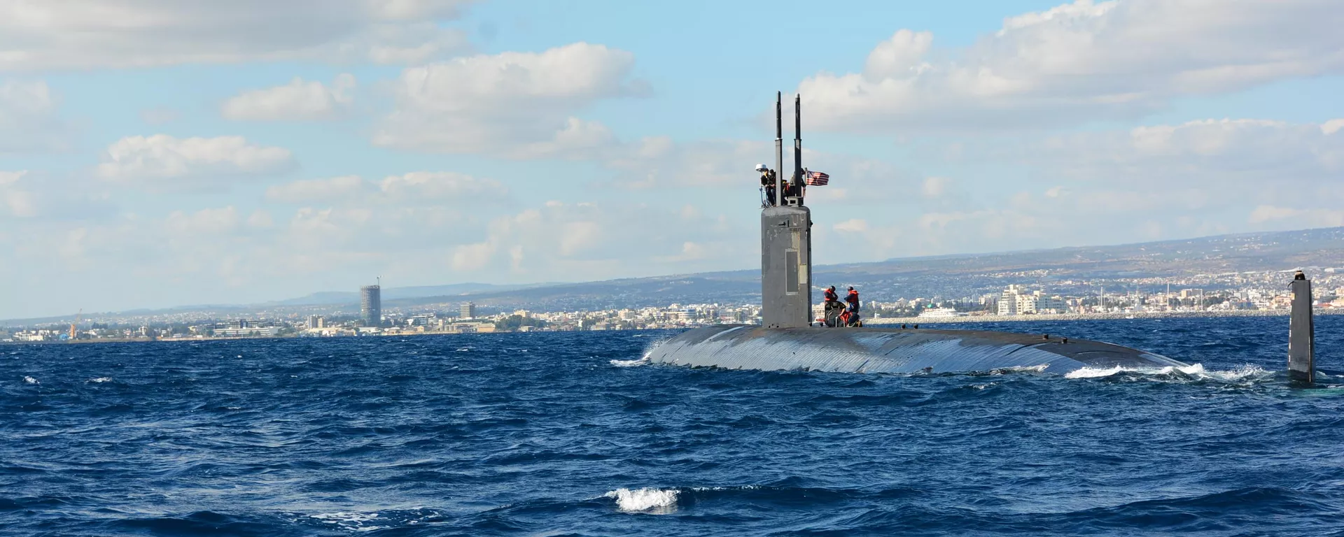 Submarino nuclear USS Albany (SSN-753) (imagem referencial) - Sputnik Brasil, 1920, 04.02.2024