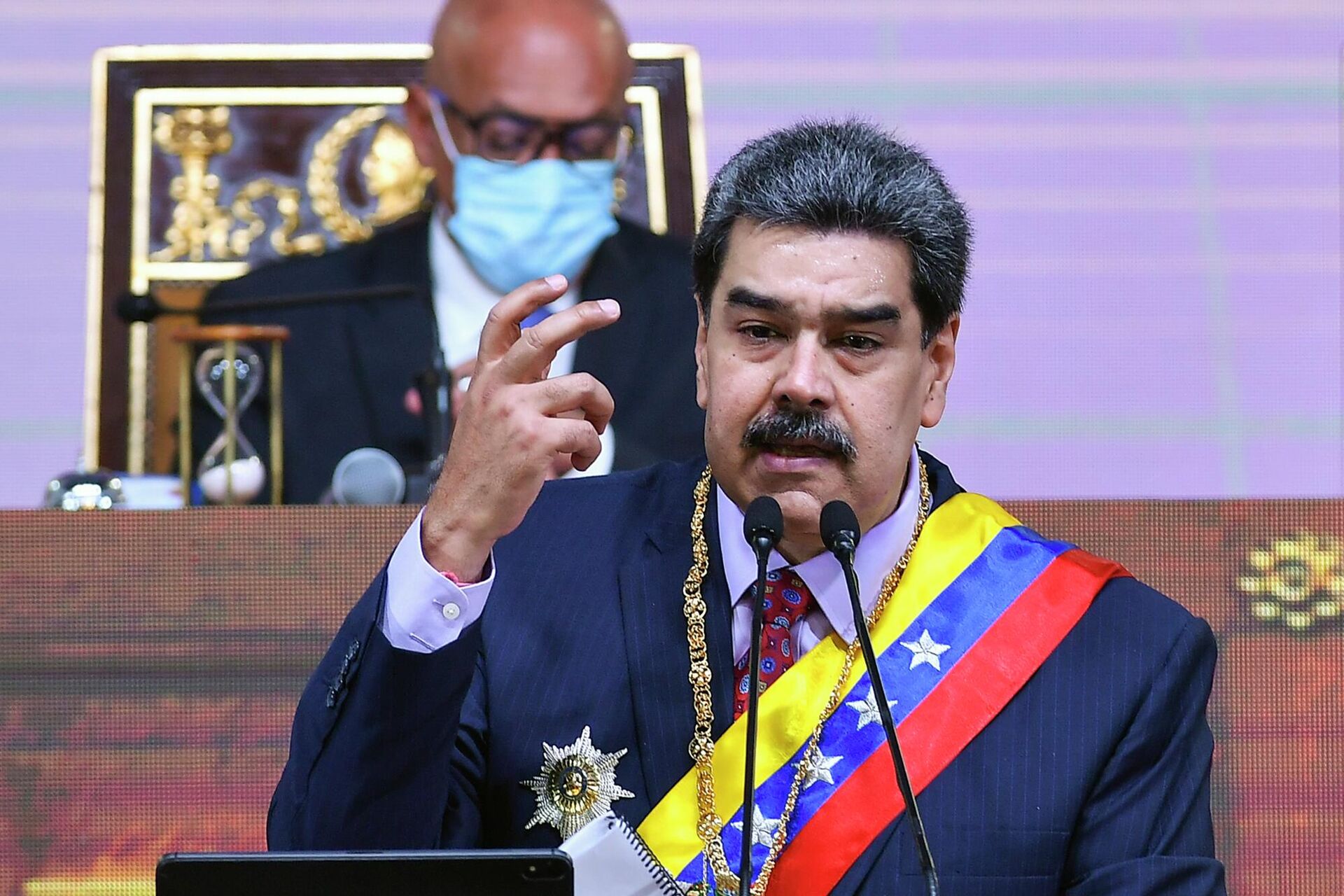 O presidente da Venezuela, Nicolás Maduro, em 15 de janeiro de 2022 - Sputnik Brasil, 1920, 27.05.2022