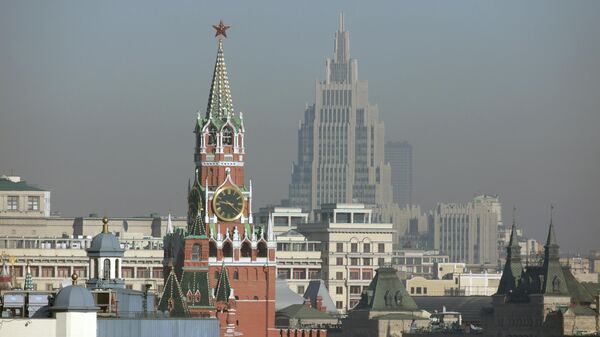 Torre Spasskaya, do Kremlin em Moscou, Rússia, foto publicada em 24 de março de 2022 - Sputnik Brasil