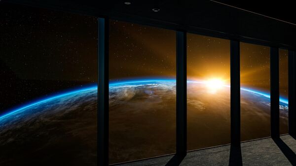 Terra desde nave espacial (imagem referencial) - Sputnik Brasil