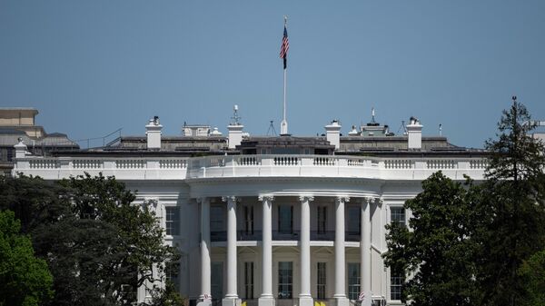 Visão da Casa Branca em Washington, DC, 15 de abril de 2022 - Sputnik Brasil