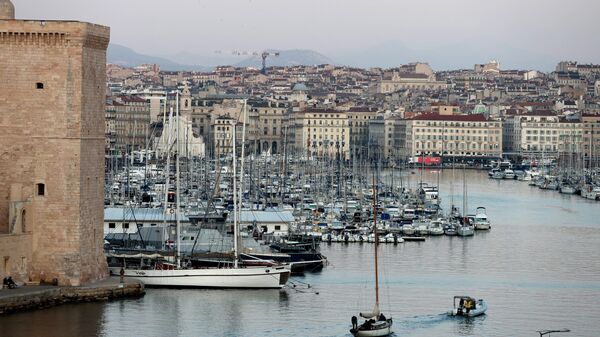 Barcos no Antigo Porto de Marselha, França, 9 de março de 2022 - Sputnik Brasil