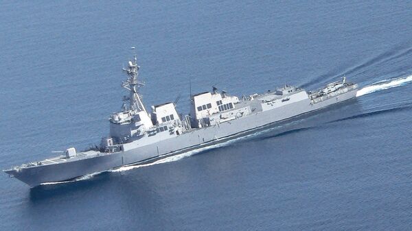 Destróier USS Momson da Marinha dos EUA - Sputnik Brasil