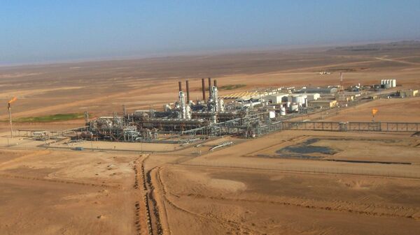 Usina de gás Kechba, Argélia - Sputnik Brasil