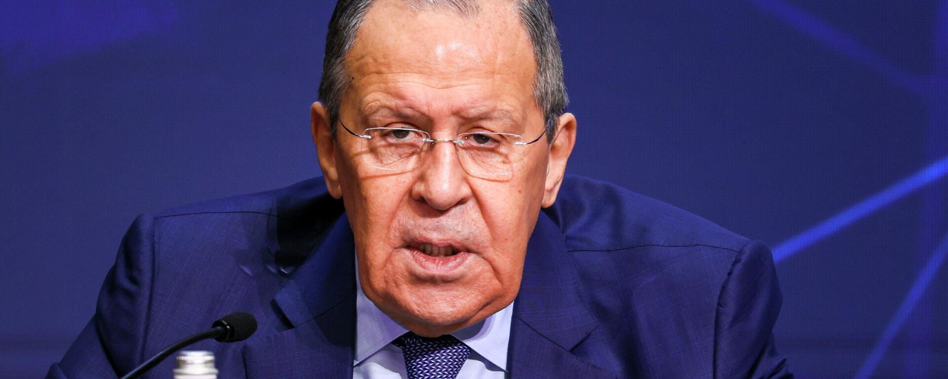 Ministro das Relações Exteriores da Rússia, Sergei Lavrov, participa de conferência sobre relações internacionais, em Moscou, na Rússia, em 14 de abril de 2022 - Sputnik Brasil, 1920, 27.05.2022