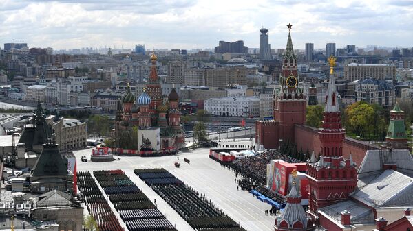 Parada da Vitória na Praça Vermelha em Moscou - Sputnik Brasil