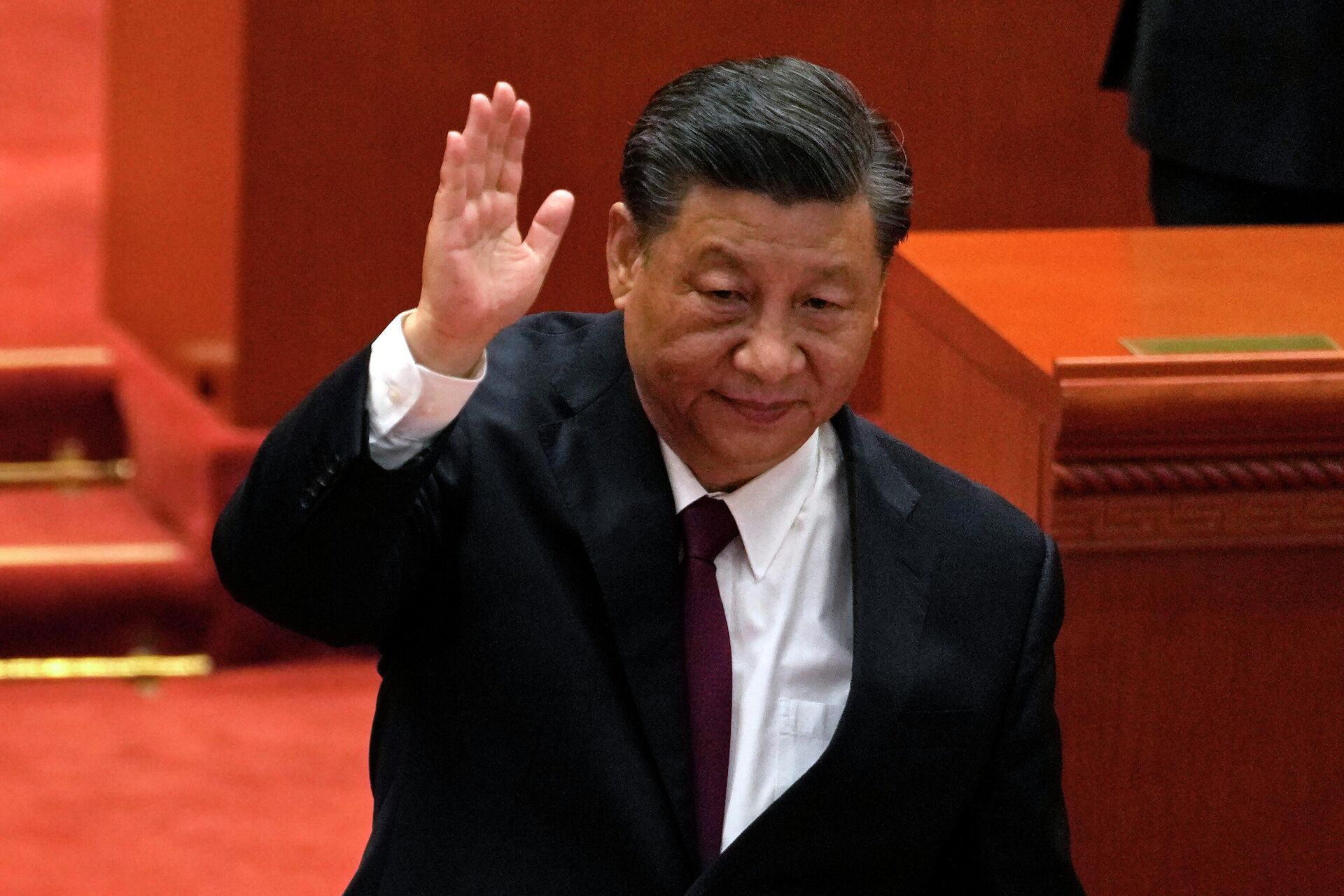 Presidente Xi Jinping em cerimônia no dia 8 de abril de 2022.  - Sputnik Brasil, 1920, 24.06.2022