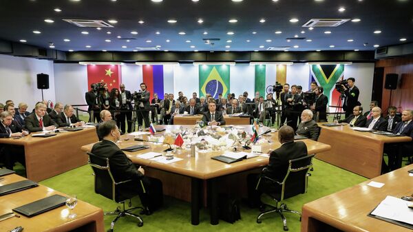 Sessão Plenária da XI Cúpula do Brics, em Brasília, em novembro de 2019 (foto de arquivo) - Sputnik Brasil