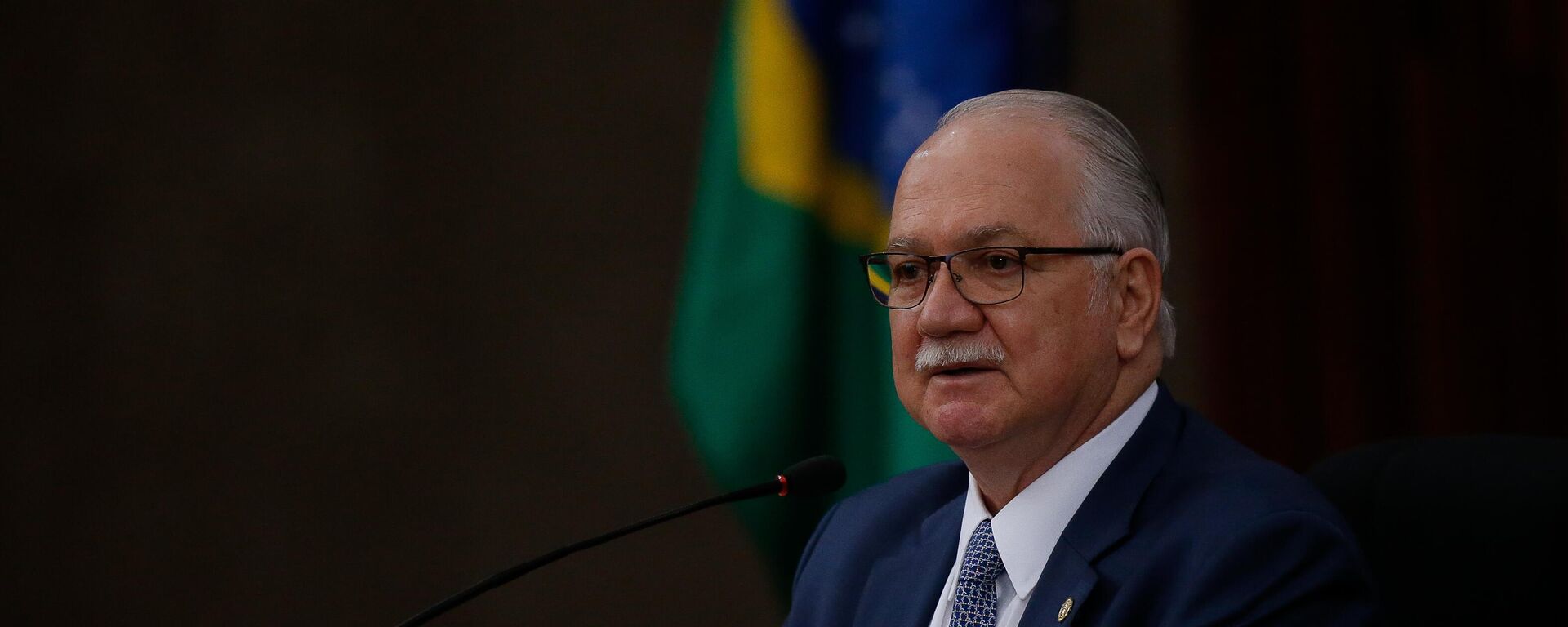 O ministro Luiz Edson Fachin, novo presidente do TSE (Tribunal Superior Eleitoral) em 23 de fevereiro de 2022 - Sputnik Brasil, 1920, 12.05.2022