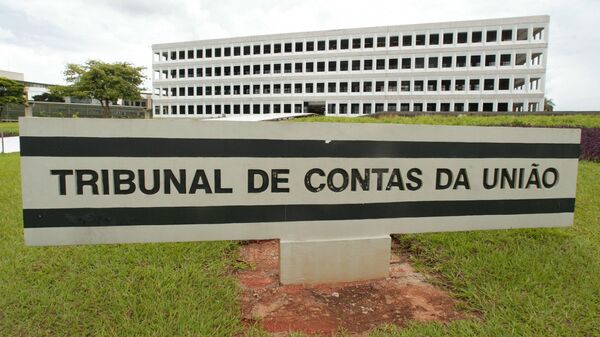 A fachada do Tribunal de Contras da União (TCU), em Brasília. Brasil, 3 de fevereiro de 2016 - Sputnik Brasil