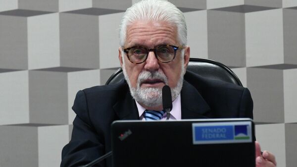 Senador Jaques Wagner (PT-BA) conduz reunião no Senado, 25 de maio de 2022 
 - Sputnik Brasil