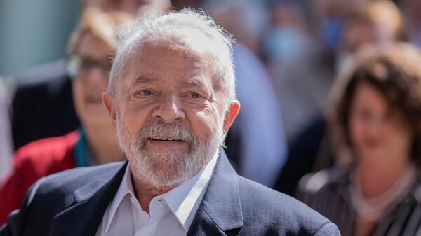 O ex-presidente Lula (PT) em Juiz de Fora, 11 de maio de 2022 - Sputnik Brasil