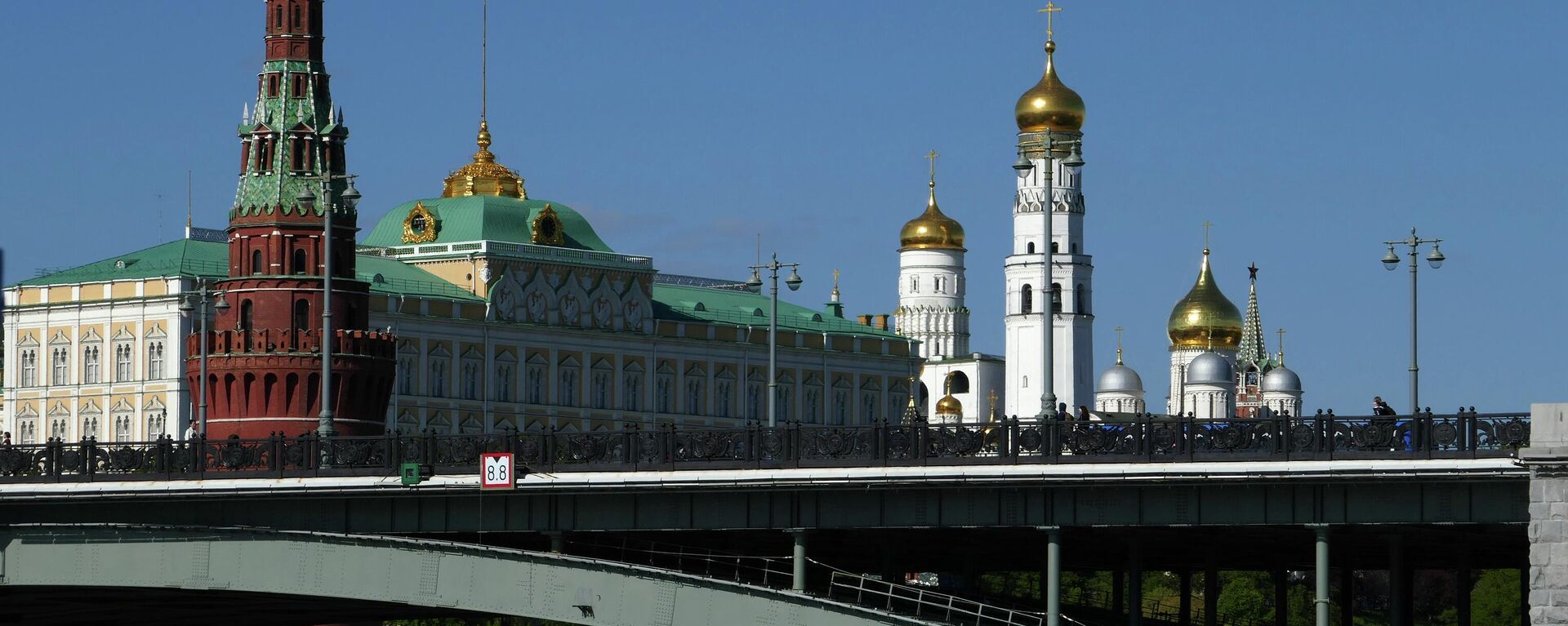 Grande Palácio do Kremlin (à esquerda) em Moscou, Rússia, foto publicada em 22 de maio de 2022 - Sputnik Brasil, 1920, 01.06.2022