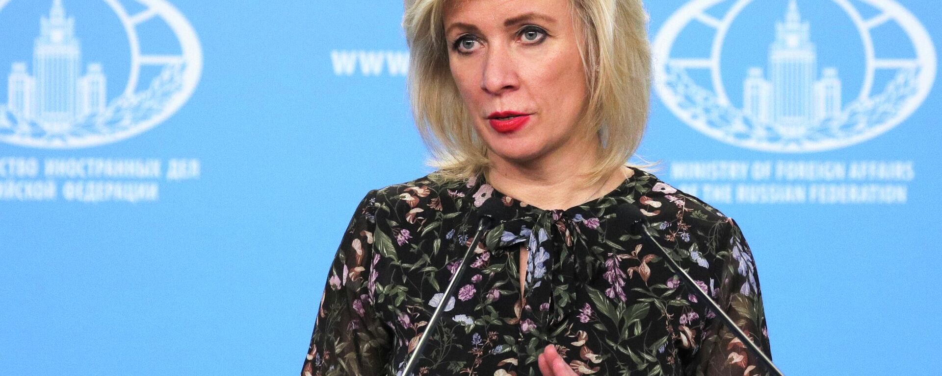 Representante oficial do Ministério das Relações Exteriores da Rússia, Maria Zakharova, em Moscou, Rússia, 28 de abril de 2022 - Sputnik Brasil, 1920, 21.07.2022