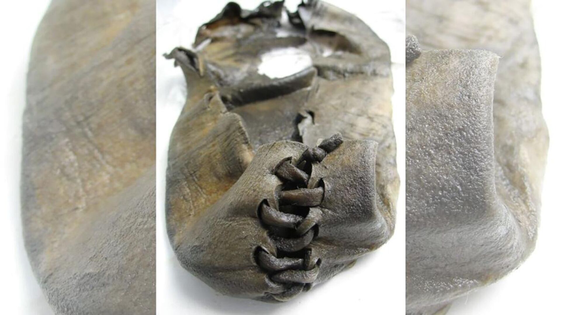 Sapato de 3.000 anos descoberto na Noruega - Sputnik Brasil, 1920, 07.06.2022