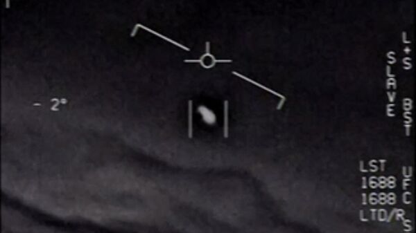 Vídeo desclassificado de pilotos da Marinha os EUA observando fenômenos aéreos não identificados, foto obtida em 28 de abril de 2020 - Sputnik Brasil