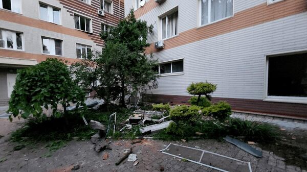 Maternidade bombardeada por ucranianos na República Popular de Donetsk (RPD) - Sputnik Brasil