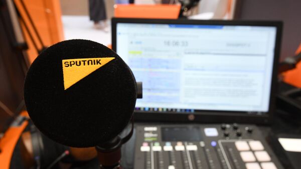 Estúdio da Rádio Sputnik (foto de arquivo) - Sputnik Brasil