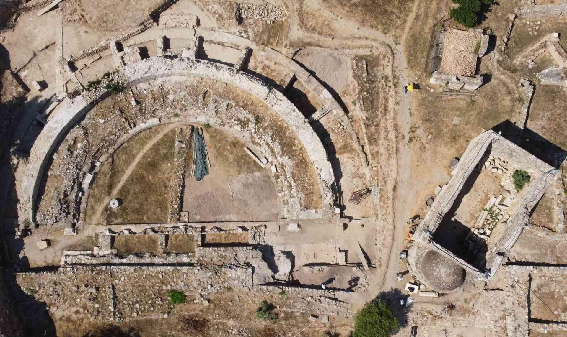 Escavações arqueológicas na antiga cidade grega de Kelenderis, no sul da Turquia  - Sputnik Brasil, 1920, 27.06.2022
