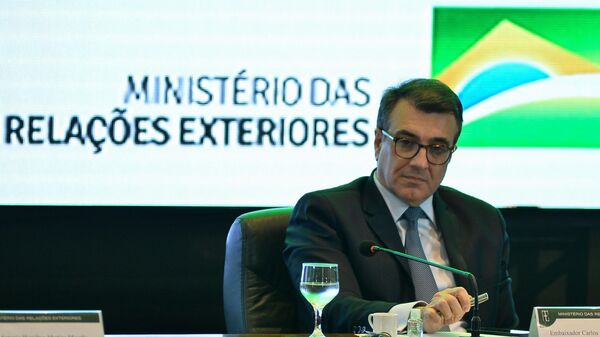 Ministro Carlos França, 21 de junho de 2022 - Sputnik Brasil