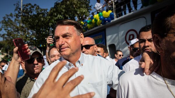 Presidente Jair Bolsonaro participa da Marcha para Jesus em São Paulo - Sputnik Brasil