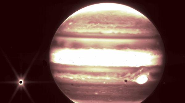 Planeta Júpiter, capturado pelo Telescópio Espacial James Webb da NASA (imagem referencial) - Sputnik Brasil