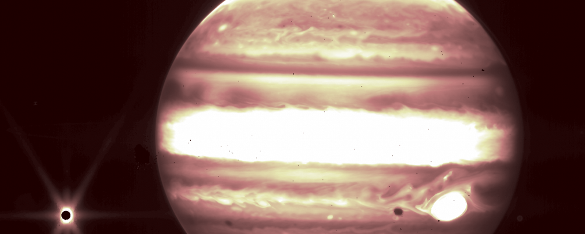 Planeta Júpiter, capturado pelo Telescópio Espacial James Webb da NASA (imagem referencial) - Sputnik Brasil, 1920, 18.07.2022