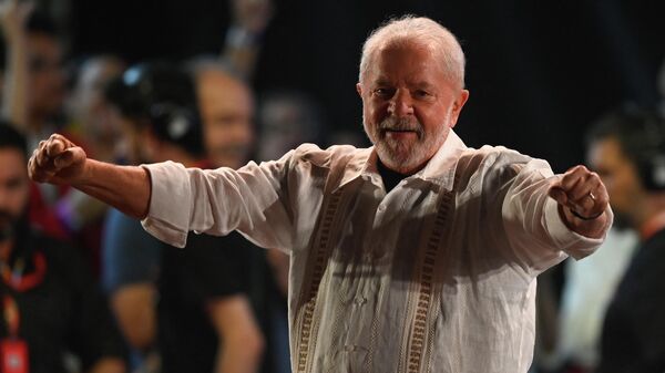 Lula em discurso na Cinelândia, Rio de Janeiro, 7 de julho de 2022 - Sputnik Brasil