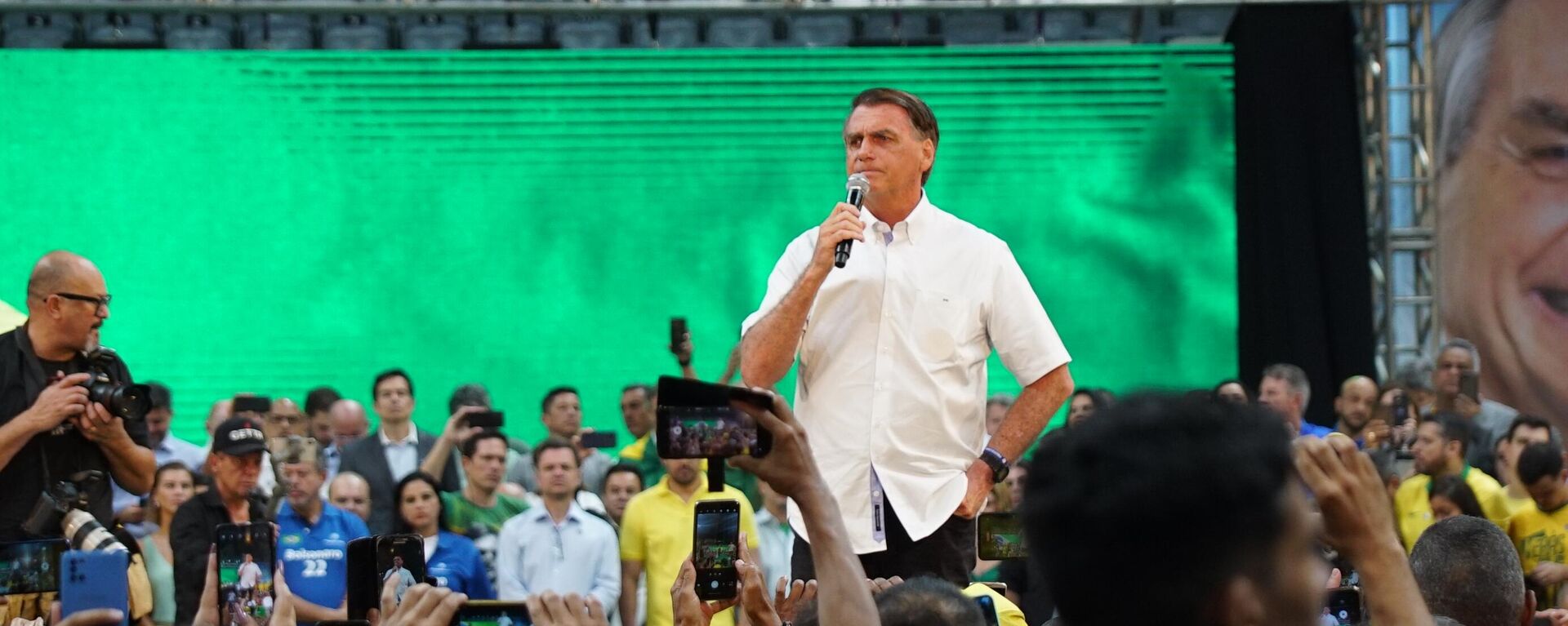 PL lança oficialmente Bolsonaro candidato à reeleição à Presidência em convenção no Maracanãzinho  - Sputnik Brasil, 1920, 24.07.2022