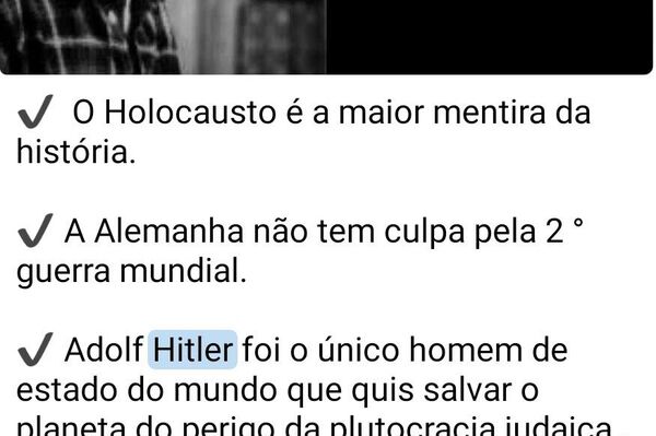 Publicação do Cristãos pela Pátria nega o Holocausto e cria uma teoria da conspiração em que Hitler foi o salvador de uma suposta plutocracia judaica - Sputnik Brasil