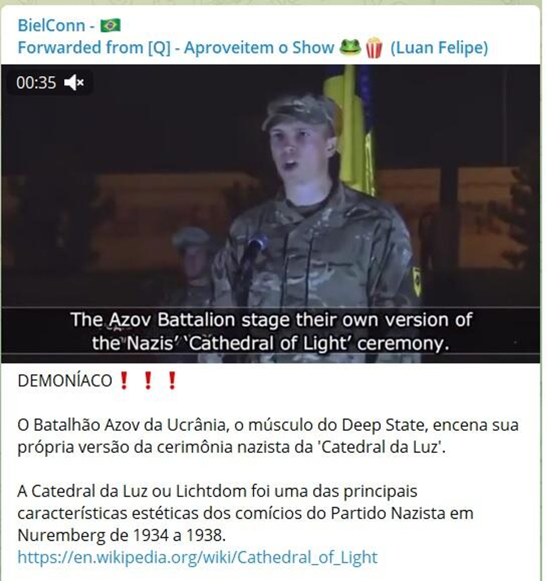 Ações do Batalhão Azov são enfatizadas por alguns canais de extrema-direita nas redes sociais - Sputnik Brasil, 1920, 24.07.2022