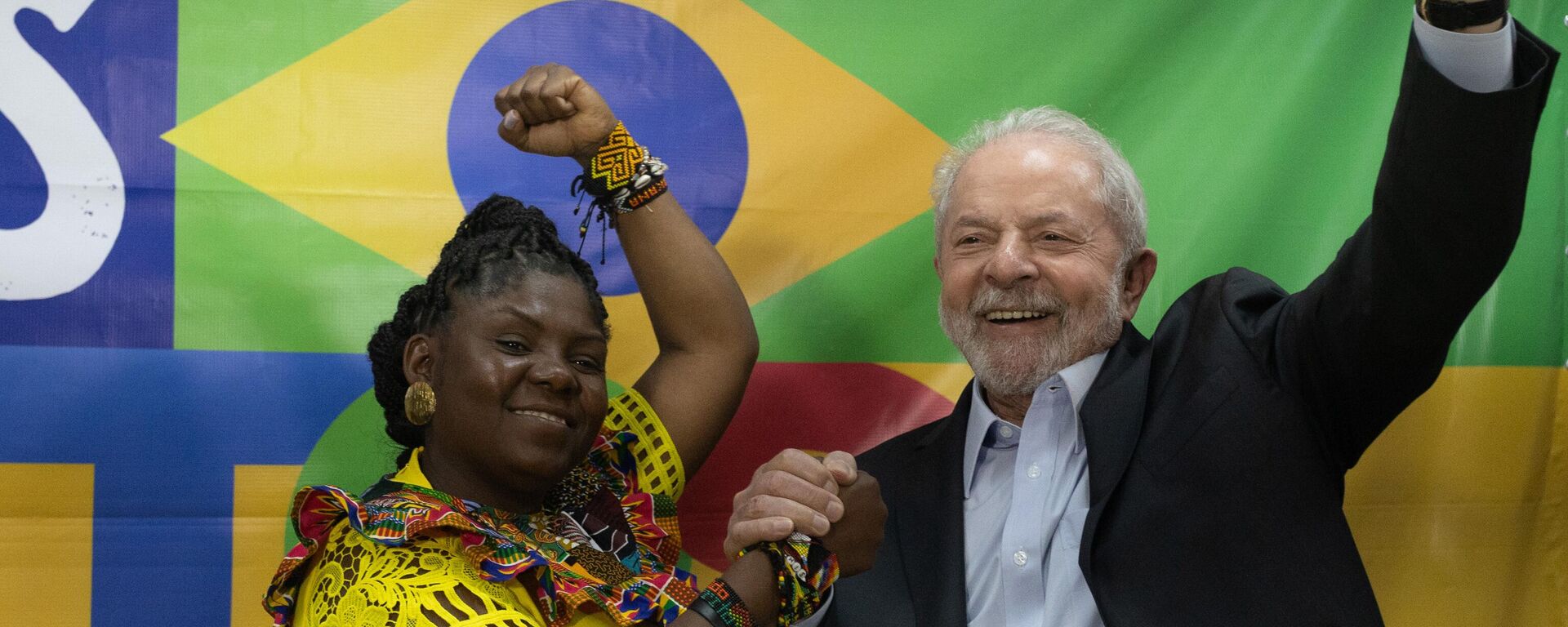 Ex-presidente Lula se reúne com a vice-presidenta eleita da Colômbia, Francia Márquez na sede da Fundação Perseu Abramo em São Paulo, 26 de julho de 2022 - Sputnik Brasil, 1920, 26.07.2022