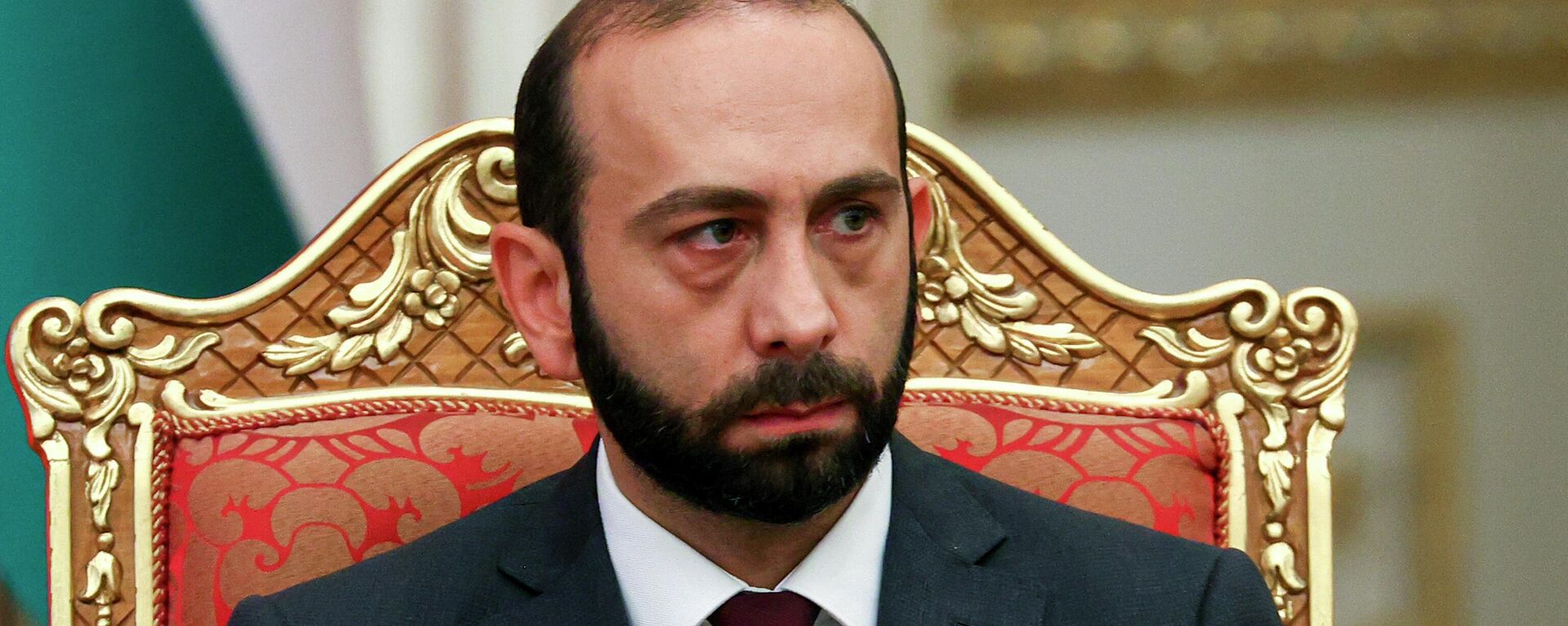 O ministro das Relações Exteriores da Armênia, Ararat Mirzoyan, participa de reunião da Organização do Tratado de Segurança Coletiva (OTSC), em Dushanbe, no Tajiquistão, em 16 de setembro de 2021 - Sputnik Brasil, 1920, 26.07.2022