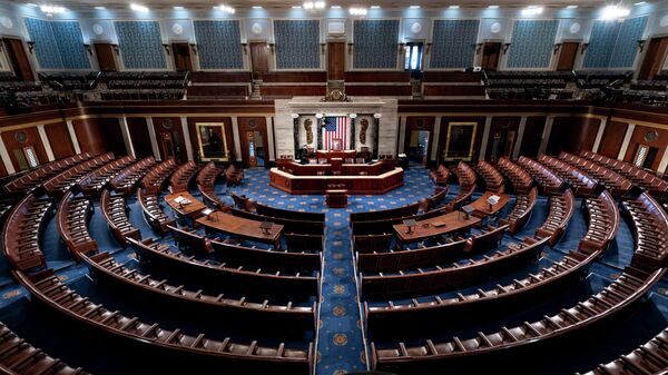 Câmara dos Representantes dos Estados Unidos, em Washington, em 28 de fevereiro de 2022 - Sputnik Brasil
