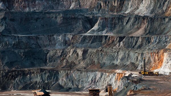 Exploração de minério de ferro da Vale em Itabira, em Minas Gerais, no Brasil, em 21 de março de 2012 (foto de arquivo) - Sputnik Brasil