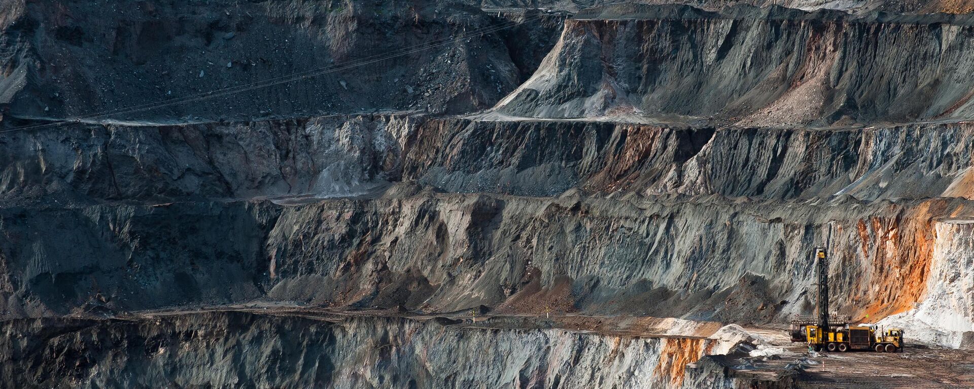 Exploração de minério de ferro da Vale em Itabira, em Minas Gerais, no Brasil, em 21 de março de 2012 - Sputnik Brasil, 1920, 05.07.2023