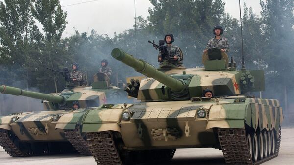 Veículos blindados do Exército de Libertação Popular da China (ELP) - Sputnik Brasil