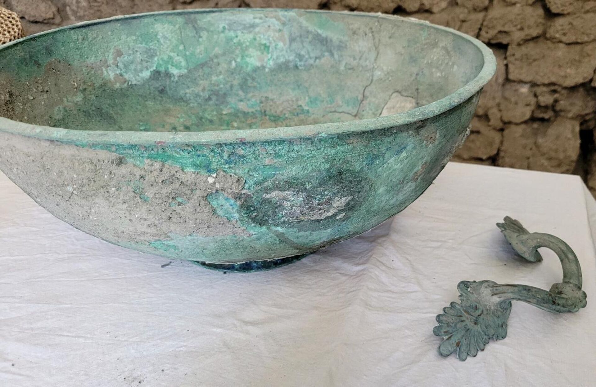 Objeto arqueológico encontrado em casa de Pompeia, no antigo Império Romano - Sputnik Brasil, 1920, 08.08.2022