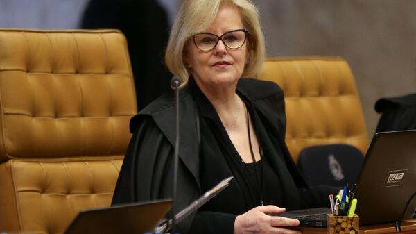 A ministra Rosa Weber em Sessão Plenária do STF (foto de arquivo) - Sputnik Brasil