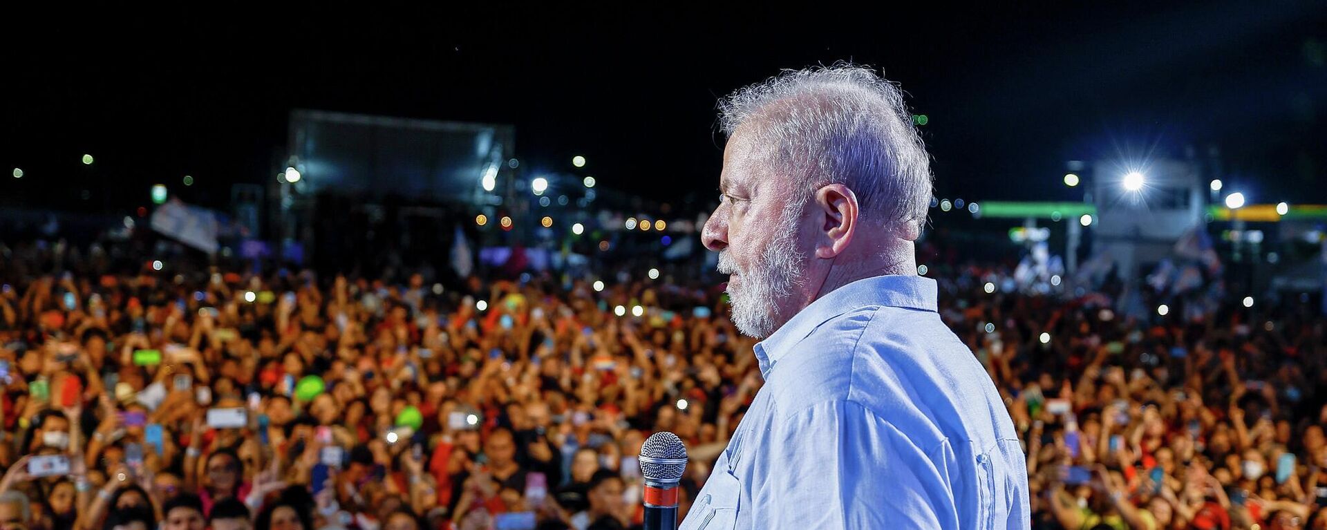 Lula durante comício em Manaus (AM), em 31 de agosto de 2022 - Sputnik Brasil, 1920, 04.09.2022
