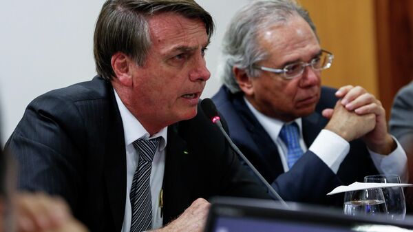 Reunião com o Ministro de Estado da Economia, Paulo Guedes e Parlamentares - Sputnik Brasil