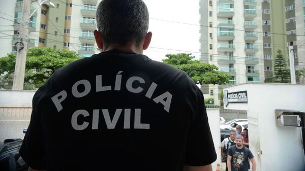 Agente da Polícia Civil - Sputnik Brasil