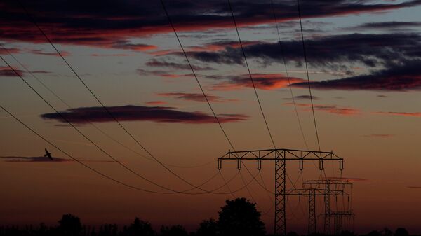 Postes de energia perto de Wernigerode, Alemanha, 10 de outubro de 2022 - Sputnik Brasil