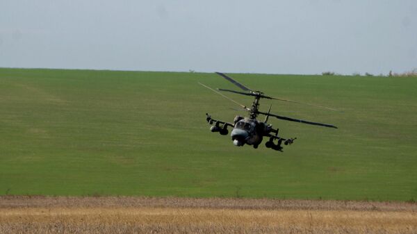 Helicóptero de ataque Ka-52 do Exército russo - Sputnik Brasil