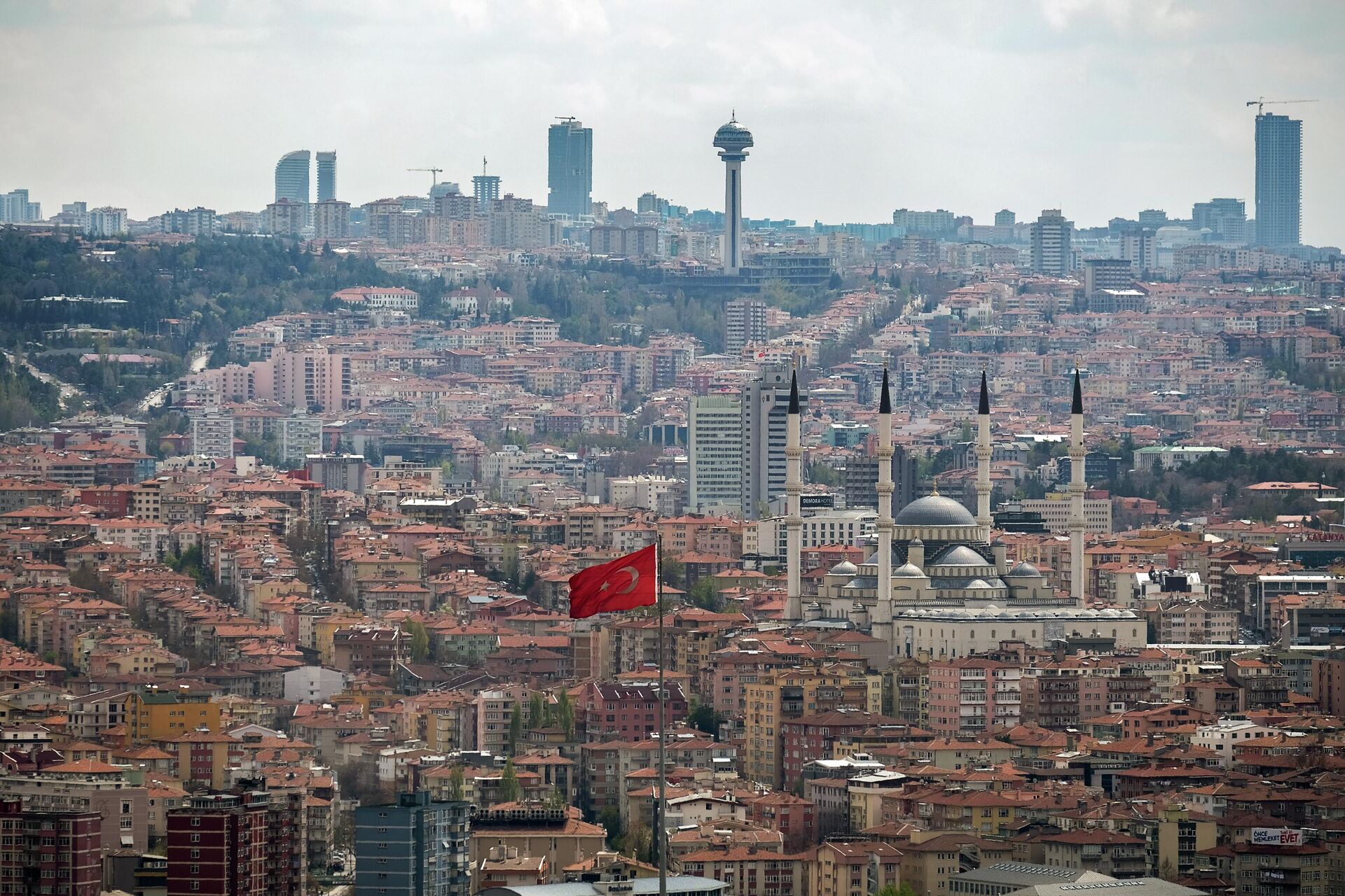 Vista da cidade de Ancara, Turquia - Sputnik Brasil, 1920, 08.03.2023
