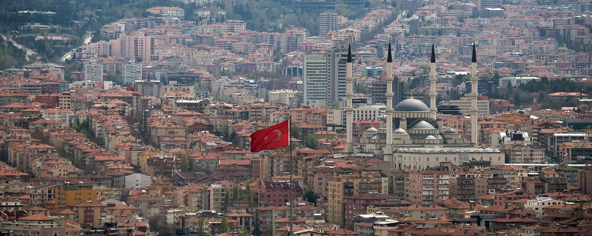 Vista da cidade de Ancara, Turquia - Sputnik Brasil, 1920, 31.10.2022