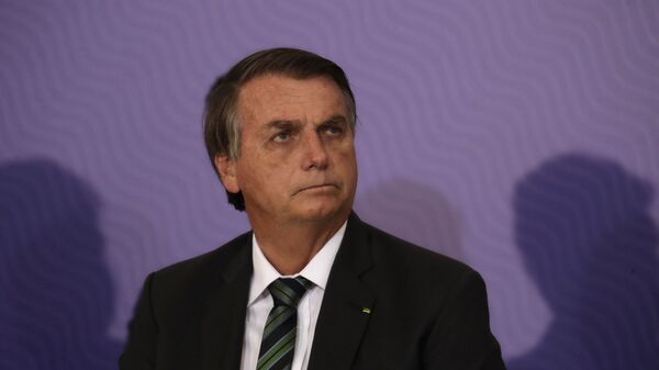 O presidente do Brasil, Jair Bolsonaro - Sputnik Brasil